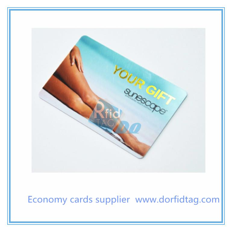 Custom Plastic Gift Card
